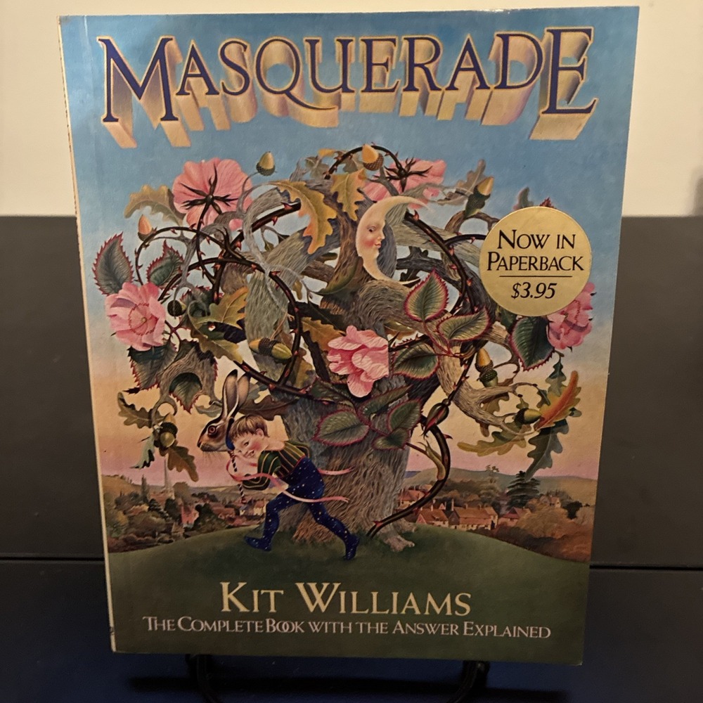 Masquerade: The Complete Book W/ the Answer Explained by Kit Williams (LIKE NEW)